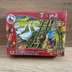 KOCKE TOPATOYS 12 GUSKA DOMAĆE ŽIVOTINJE